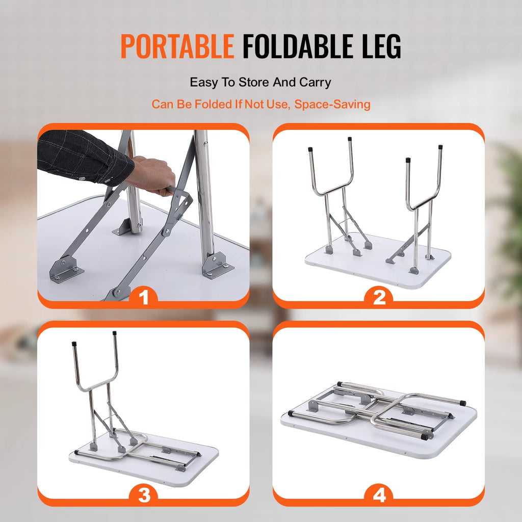 Succebuy Pet Grooming Table Two Arms with Clamp Dog Grooming Station Foldable Stand for Medium Small Dogs with Grooming Loop